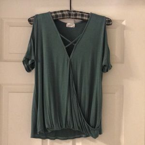 Forest Green Blouse